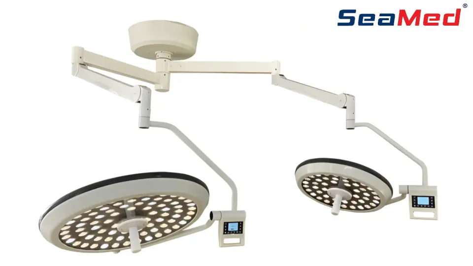 SEAMED LED-7050 ÇİFT BAŞLIKLI AMELİYAT LAMBASI