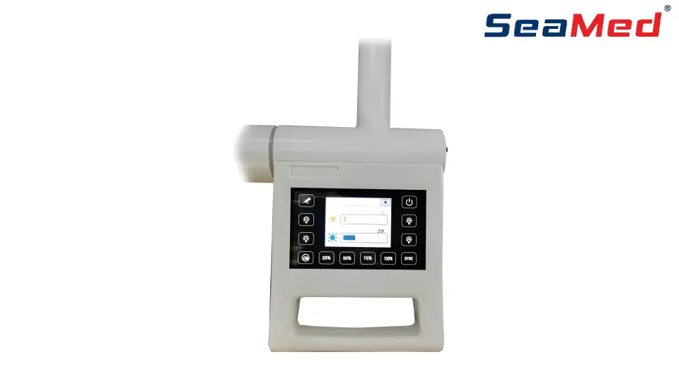 SEAMED LED-7050 ÇİFT BAŞLIKLI KAMERALI AMELİYAT LAMBASI