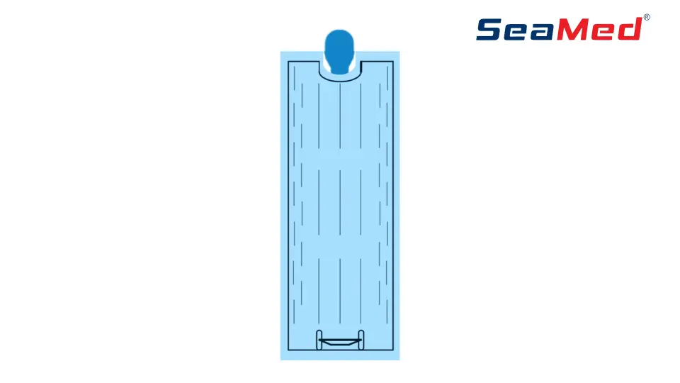 TEK KULLANIMLIK YETİŞKİN TAM GÖVDE HASTA ISITMA BLANKETİ