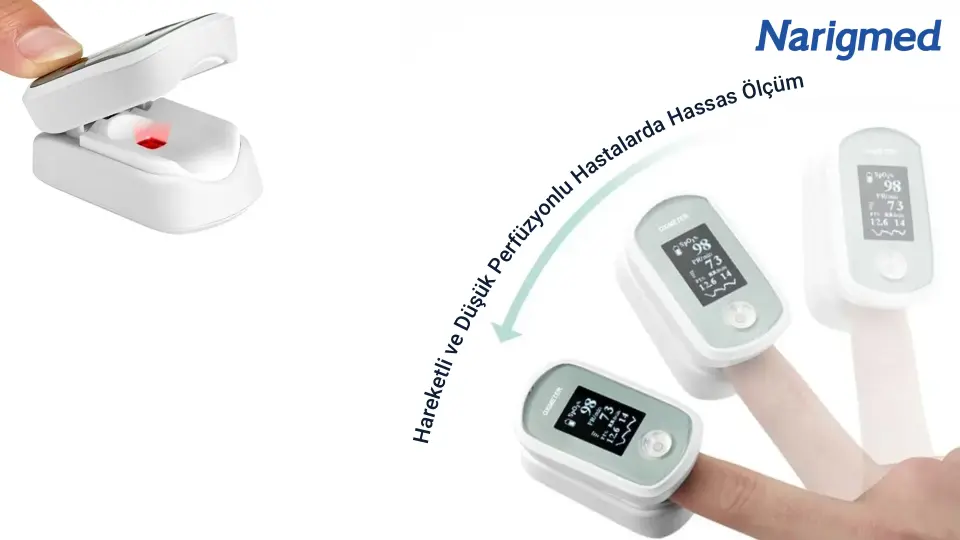 NARIGMED FRO-200 PARMAK TİPİ PULSEOKSİMETRE