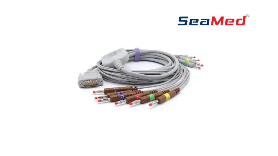 NIHON KOHDEN 10 LEAD BANANA EKG KABLOSU