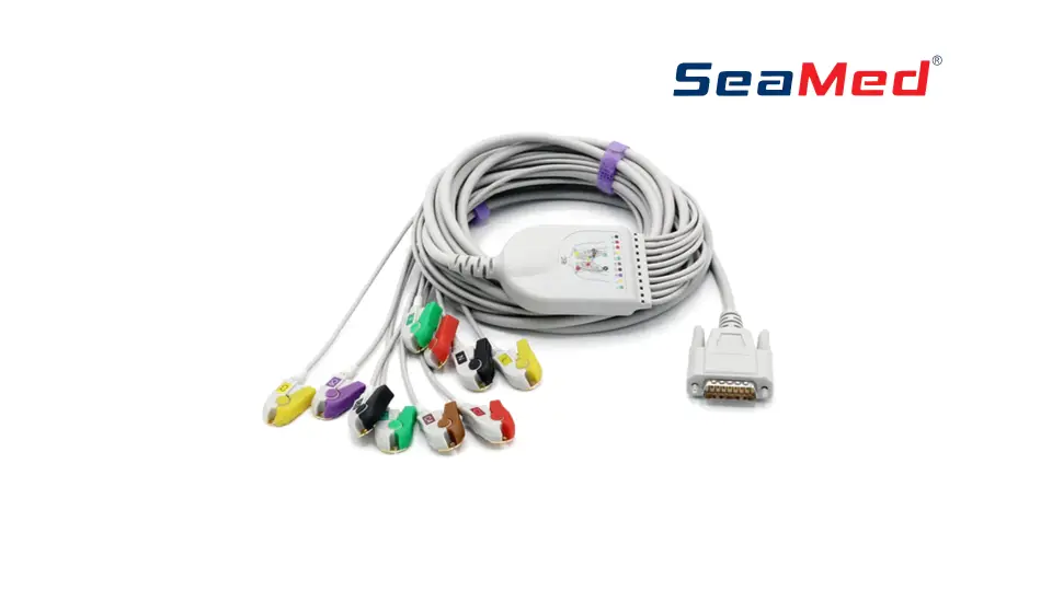 NIHON KOHDEN 10 LEAD GRABBER EKG KABLOSU