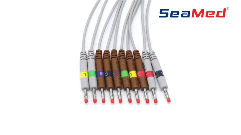 SCHILLER 10 LEAD BANANA EKG KABLOSU