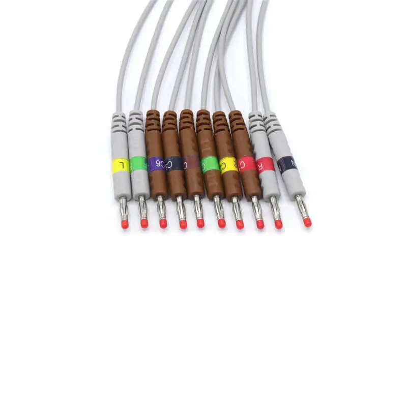 SCHILLER 10 LEAD BANANA EKG KABLOSU