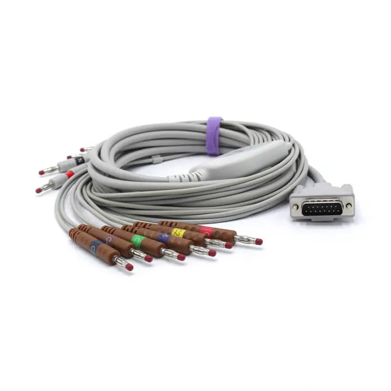 SCHILLER 10 LEAD BANANA EKG KABLOSU