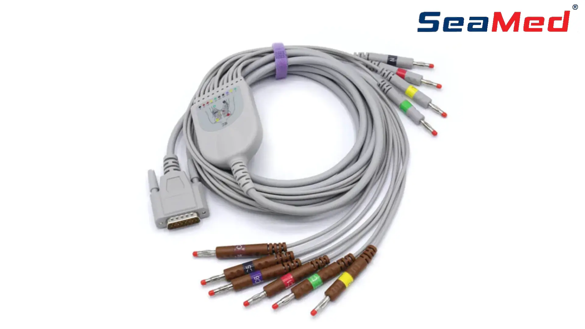 ZONCARE 10 LEAD BANANA EKG KABLOSU