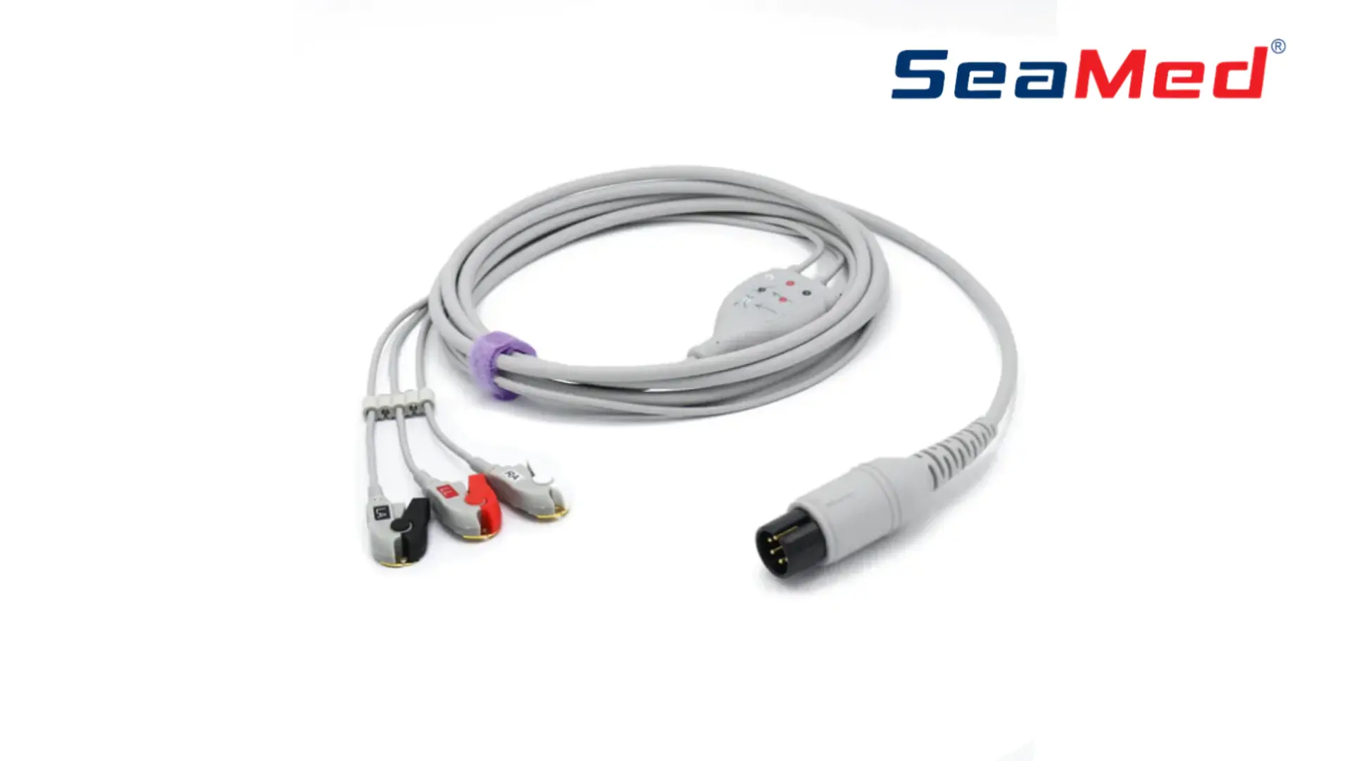 AAMI 3 LEAD EKG KABLOSU - GRABBER