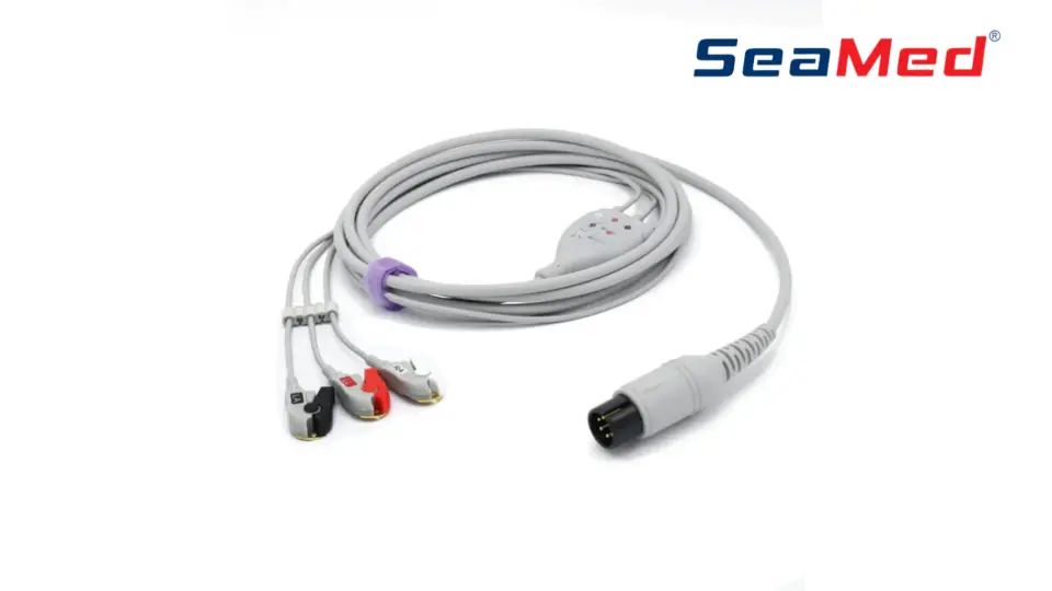 AAMI 3 LEAD EKG KABLOSU - GRABBER