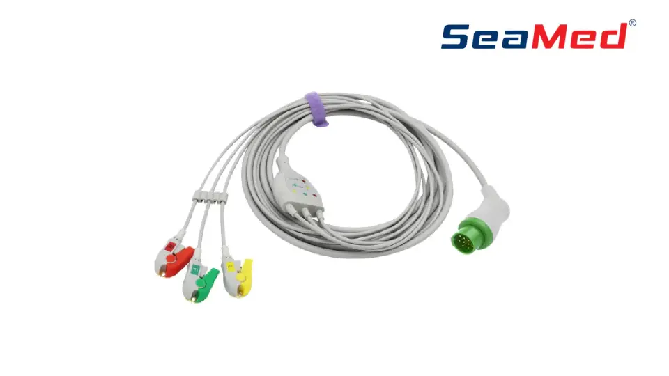 BIOLIGHT 3 LEAD EKG KABLOSU - GRABBER