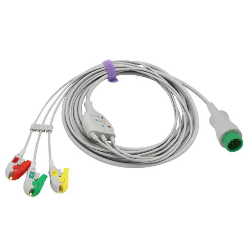 BIOCARE 3 LEAD EKG KABLOSU - GRABBER