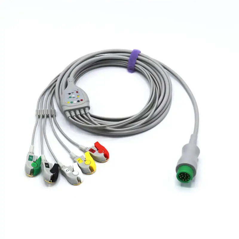 BIOCARE 5 LEAD EKG KABLOSU - GRABBER