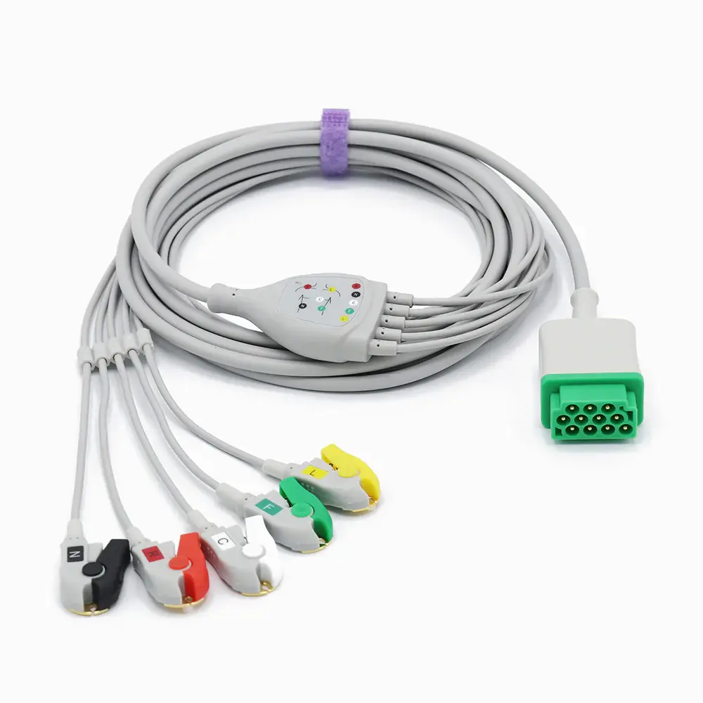 GE 5 LEAD EKG KABLOSU - GRABBER