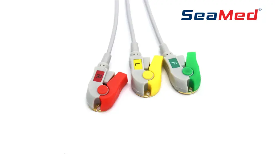 GE EKG LEAD KABLO - 3 LEAD GRABBER