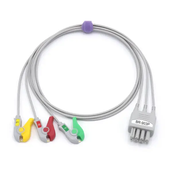 NIHON KOHDEN EKG LEAD KABLO - 3 LEAD GRABBER