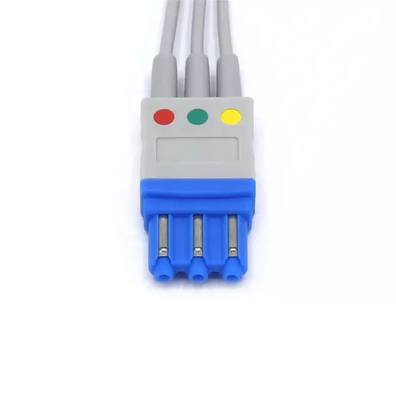 PHILIPS EKG LEAD KABLO - 3 LEAD GRABBER 3 LÜ SOKET