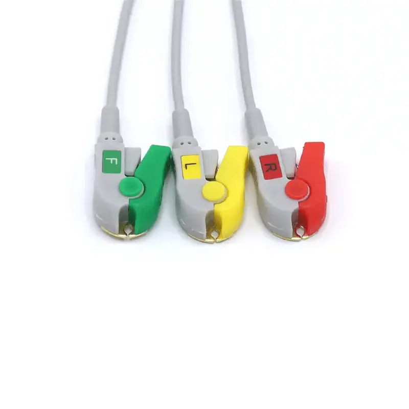 PHILIPS EKG LEAD KABLO - 3 LEAD GRABBER 3 LÜ SOKET