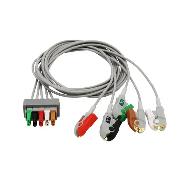 GE-DATEX EKG LEAD KABLO - 5 LEAD GRABBER