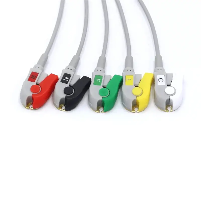 PHILIPS EKG LEAD KABLO - 5 LEAD GRABBER 5'Lİ SOKET