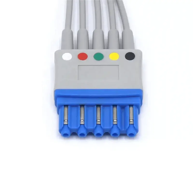 PHILIPS EKG LEAD KABLO - 5 LEAD GRABBER 5'Lİ SOKET